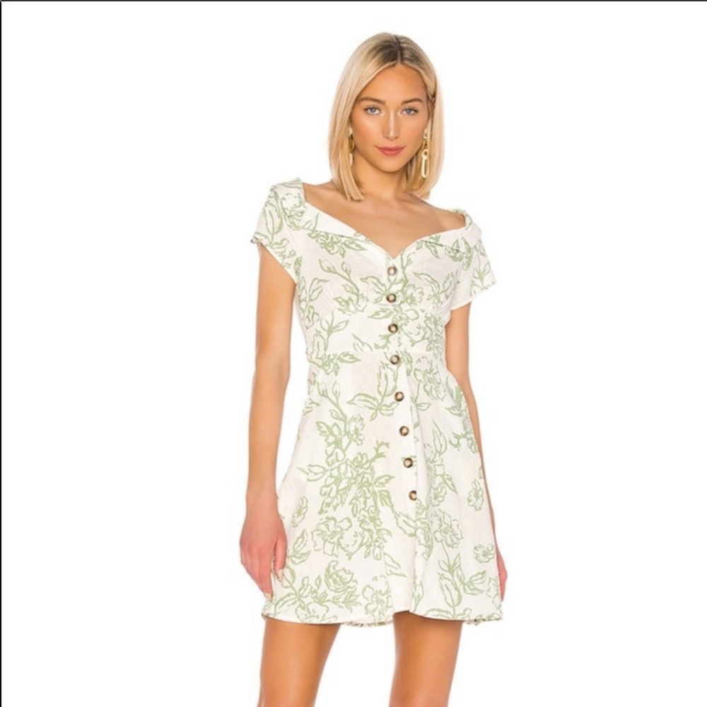 Free people a Thing Called Love Mini Dress